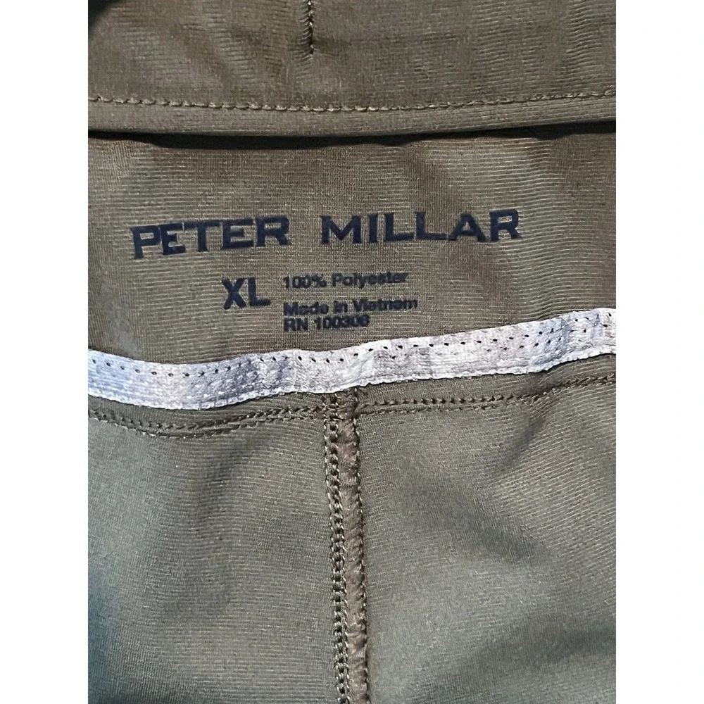 Peter Millar Pants Mens XL Green Atlas Performance Golf Jogger MF23EB301